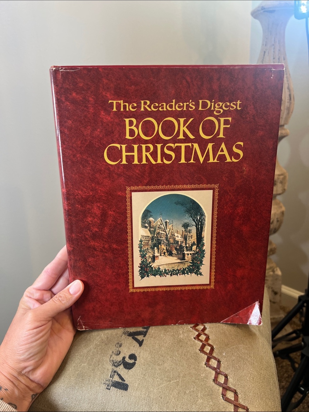 Reader’s Digest First Edition 1973 Book of Christmas - Red Hardcover